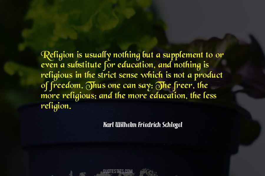 Quotes About Education And Religion #1075793