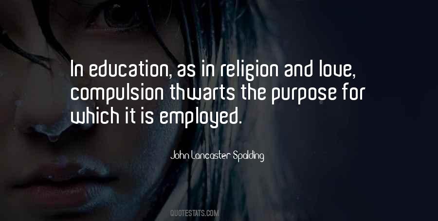 Quotes About Education And Religion #915622