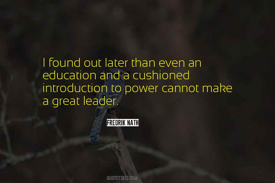 Quotes About Education And Power #972016