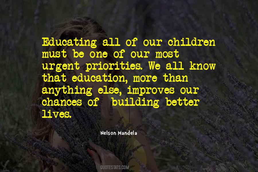 Quotes About Educating Children #1381593