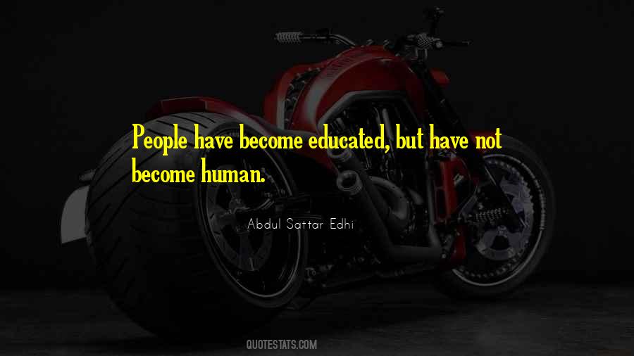 Quotes About Educated People #39991