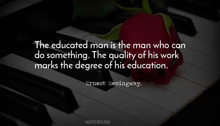 Quotes About Educated Man #1865857