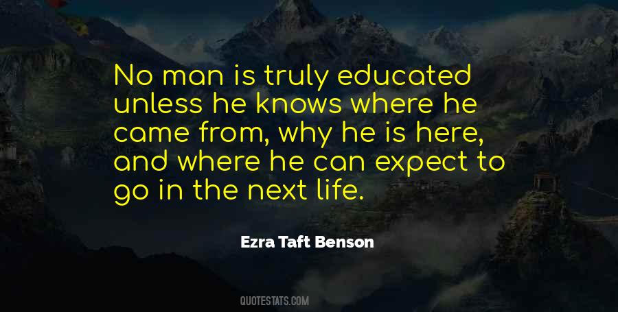 Quotes About Educated Man #907692