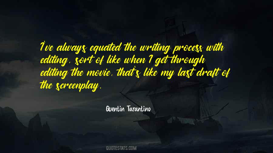 Quotes About Editing Writing #244735