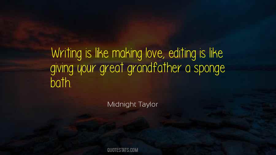 Quotes About Editing Writing #311289