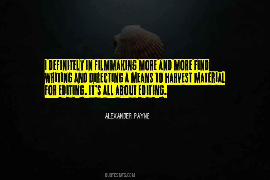 Quotes About Editing Writing #372333