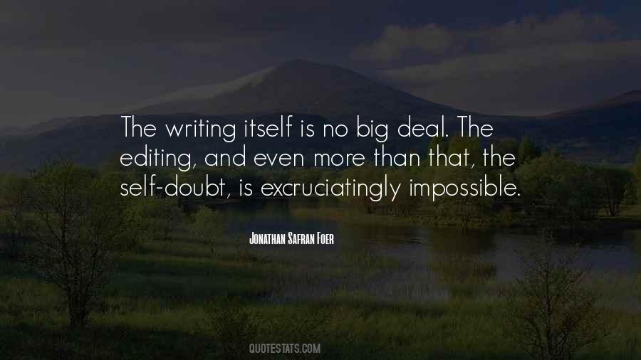 Quotes About Editing Writing #394212