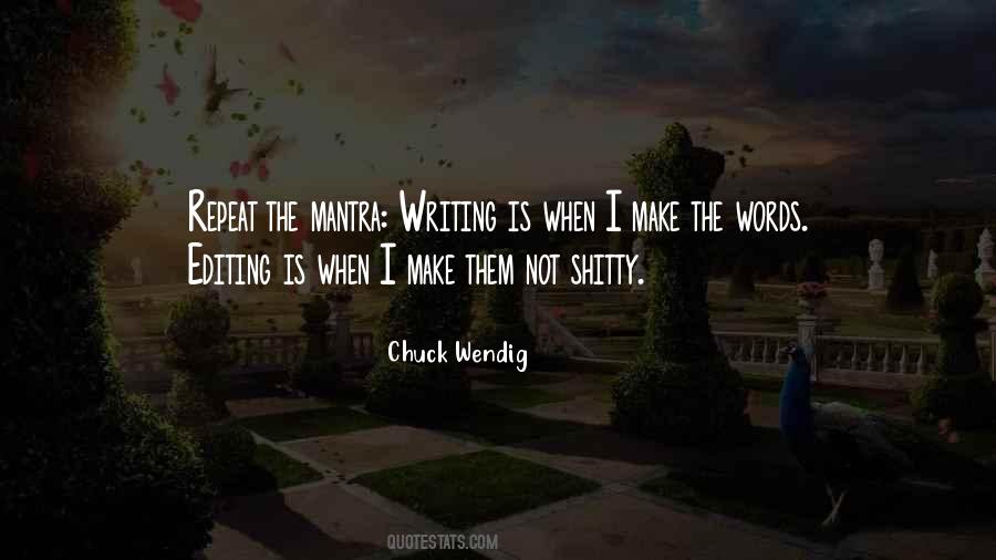 Quotes About Editing Writing #778724