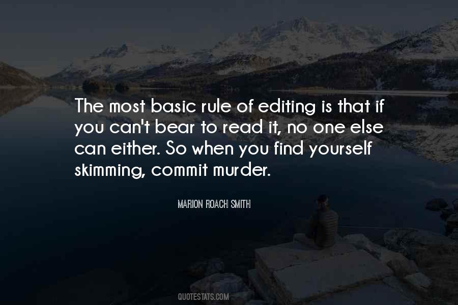 Quotes About Editing Writing #82112