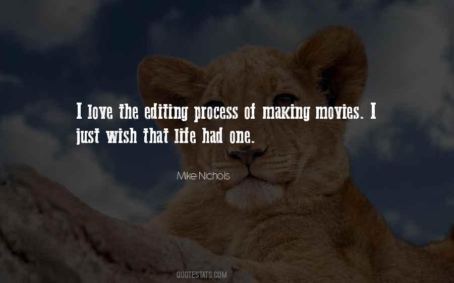 Quotes About Editing Movies #141715