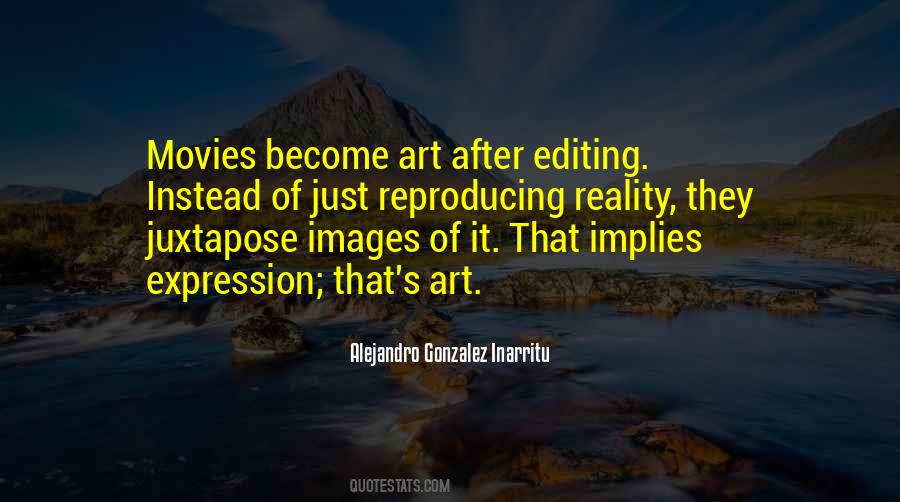 Quotes About Editing Movies #146746