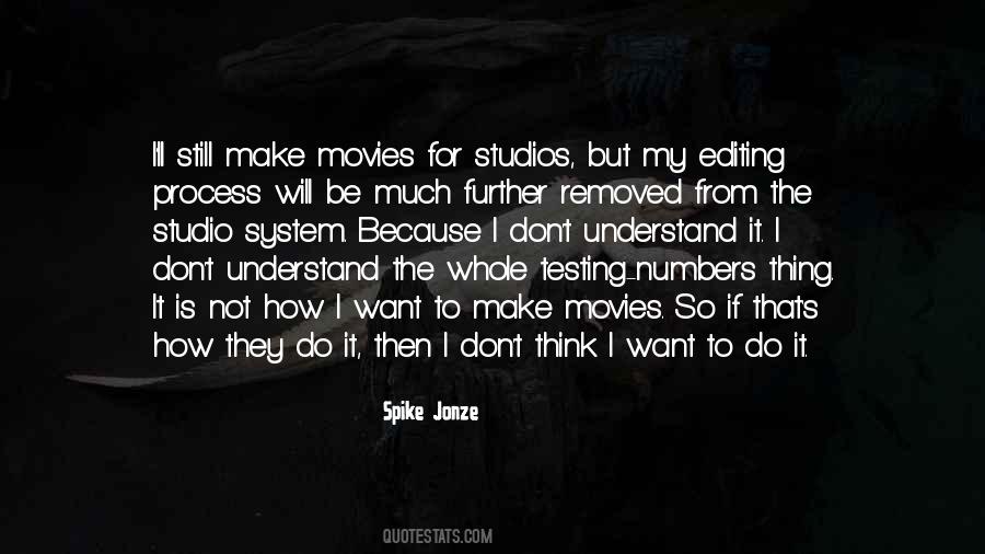 Quotes About Editing Movies #1753071