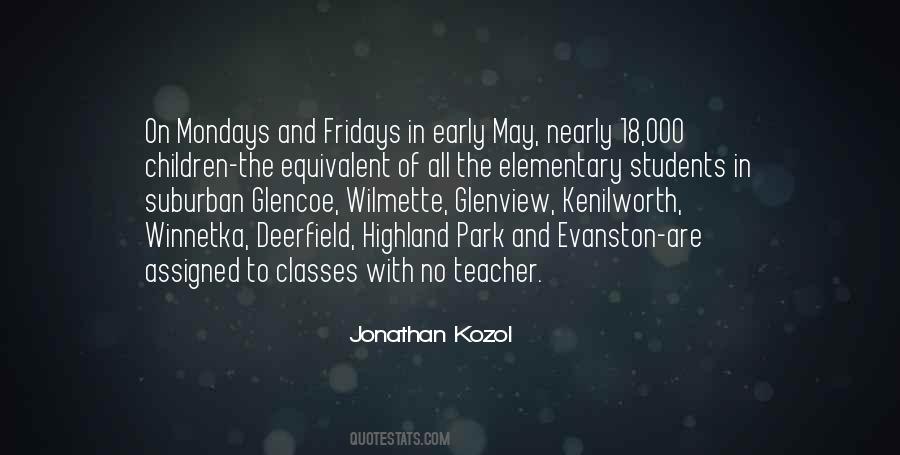 Kozol Quotes #577716