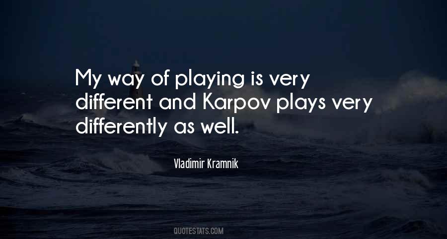 Kramnik Quotes #183924