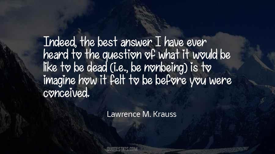 Krauss Quotes #312711