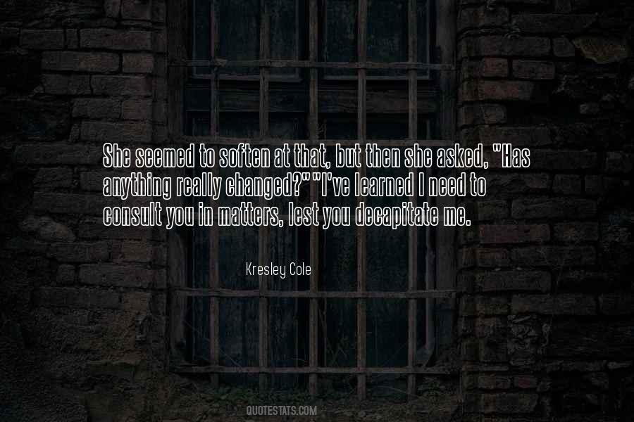 Kresley Cole Lothaire Quotes #738983