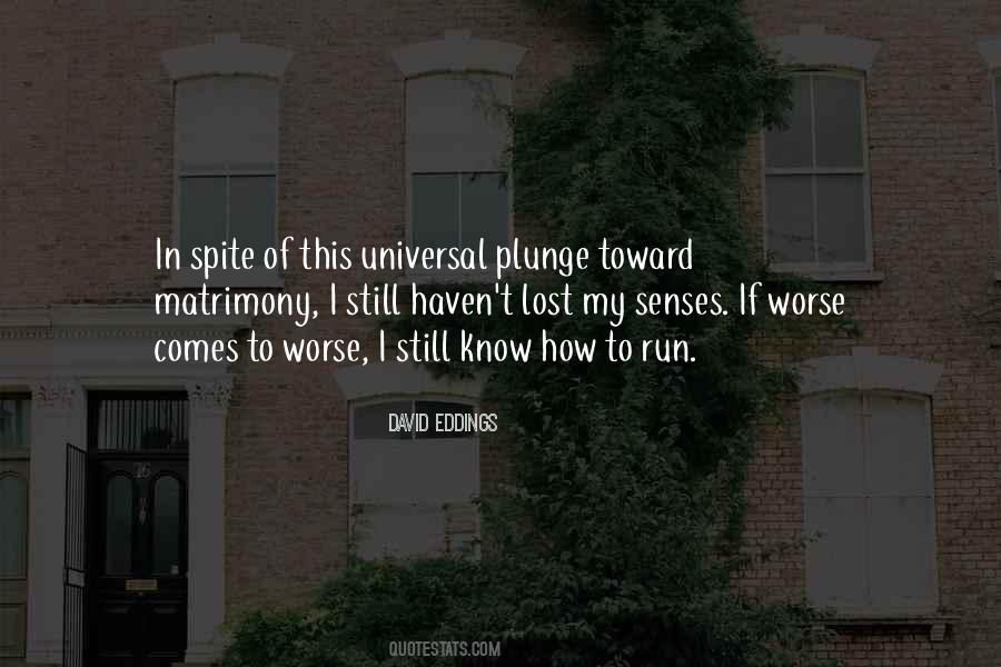 Quotes About Eddings #1049174