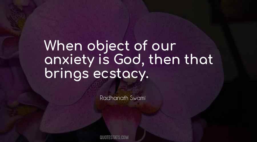 Quotes About Ecstacy #837563