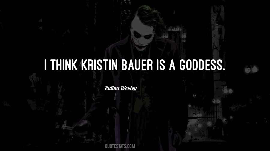 Kristin Bauer Quotes #1084693