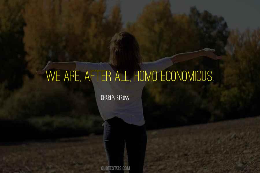 Quotes About Economicus #217338