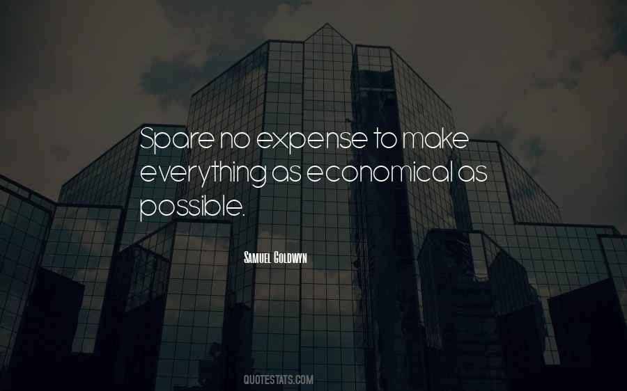 Quotes About Economical #977524