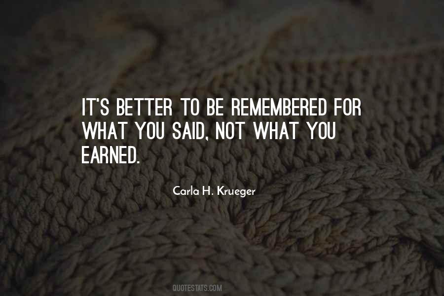 Krueger Quotes #757270