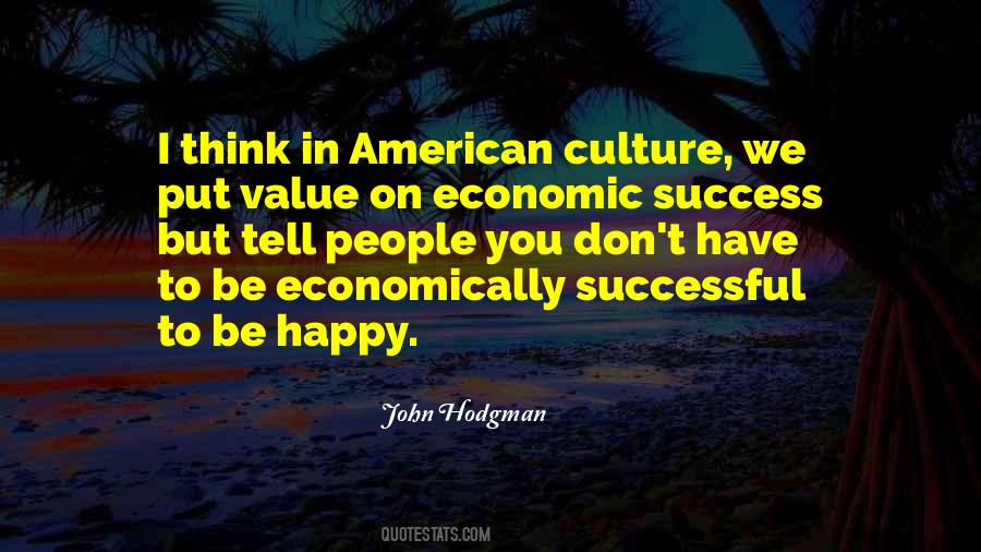 Quotes About Economic Success #153185