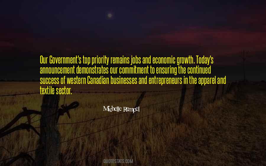 Quotes About Economic Success #344491
