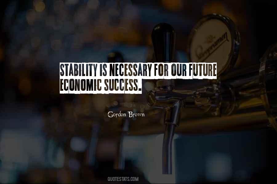 Quotes About Economic Success #441442