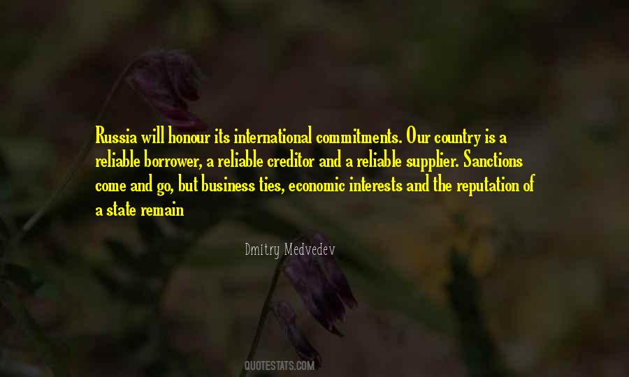 Quotes About Economic Sanctions #1740202