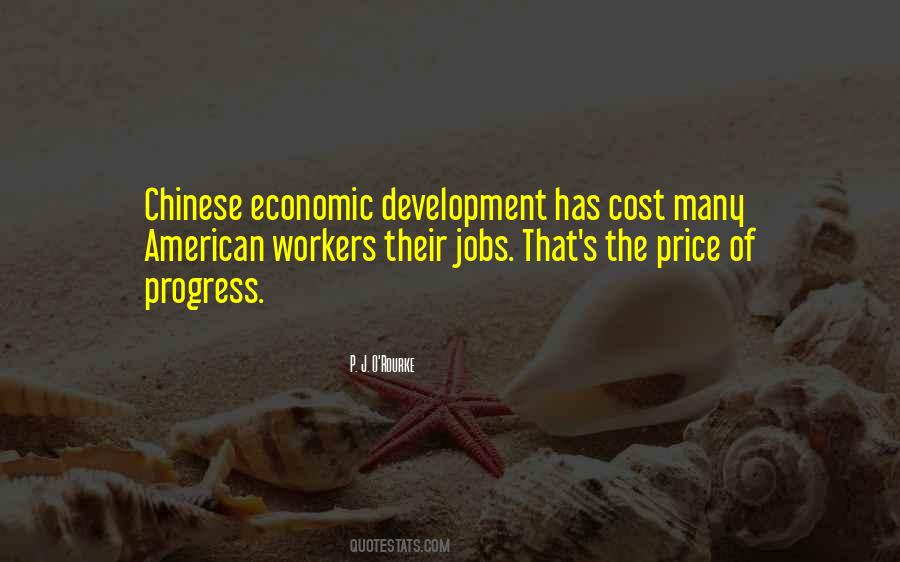 Quotes About Economic Progress #1231501