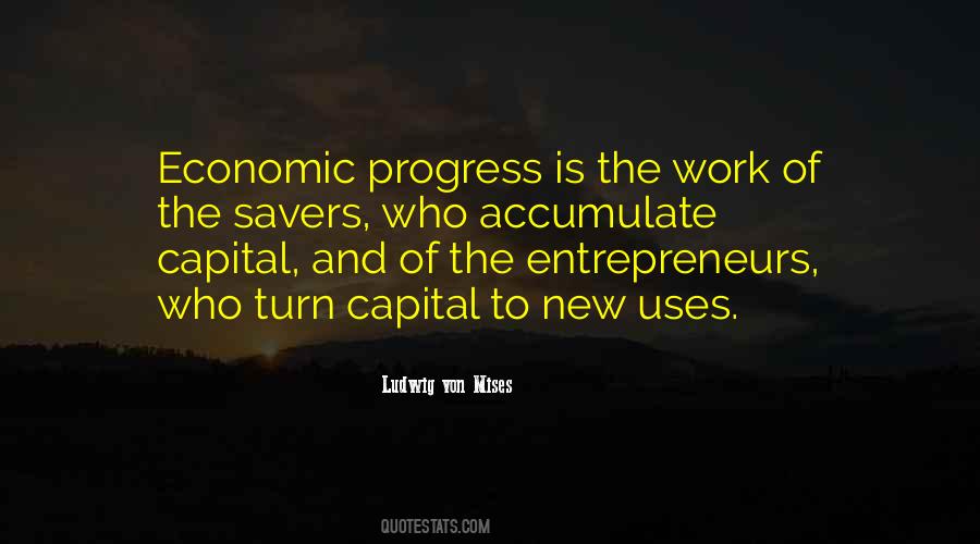 Quotes About Economic Progress #1755535