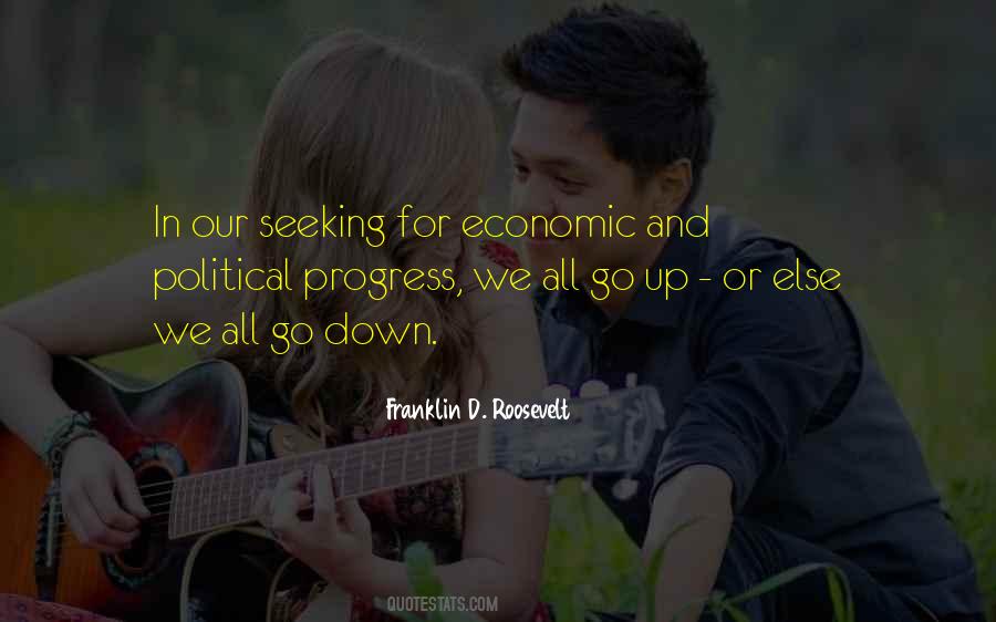 Quotes About Economic Progress #963269