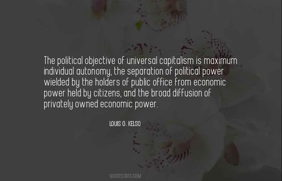 Quotes About Economic Power #1214165