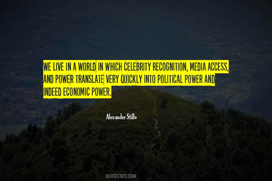 Quotes About Economic Power #686782