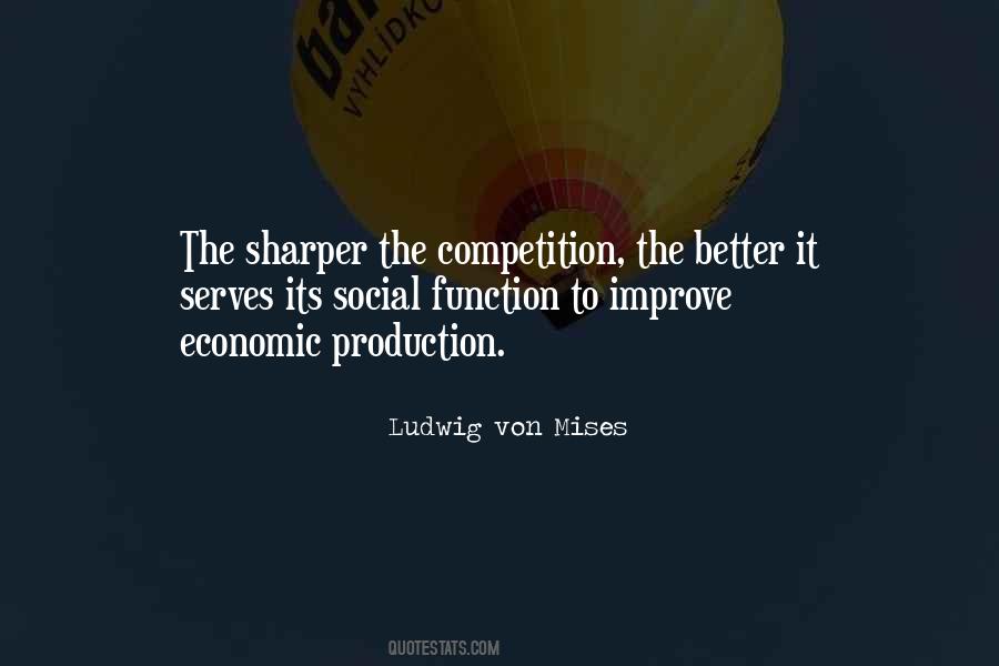 Quotes About Economic Competition #1186608