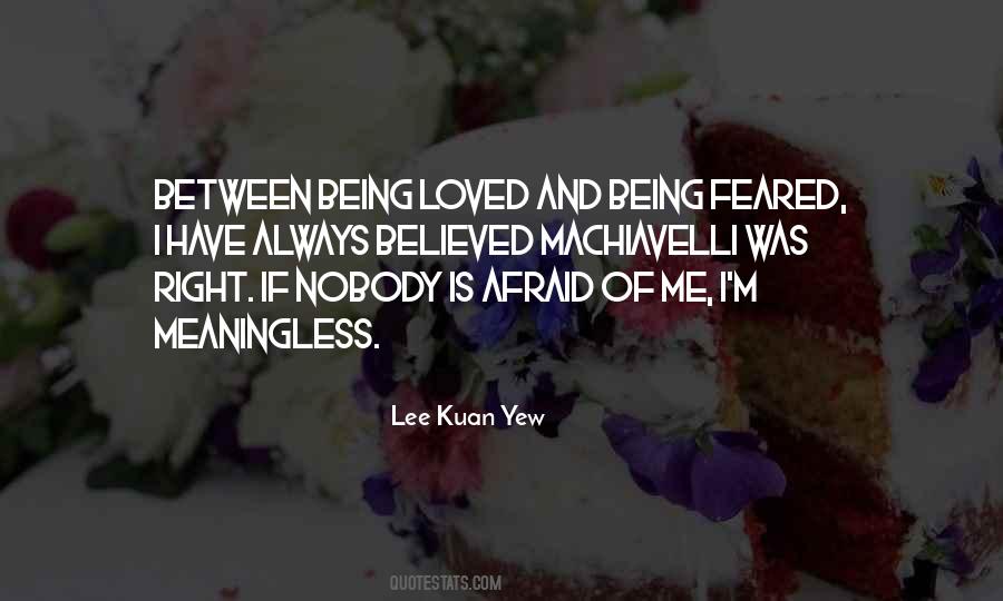 Kuan Yew Quotes #1815815