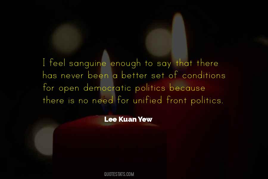 Kuan Yew Quotes #436480