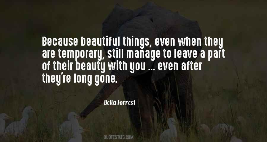 Quotes About Temporary Things #542510