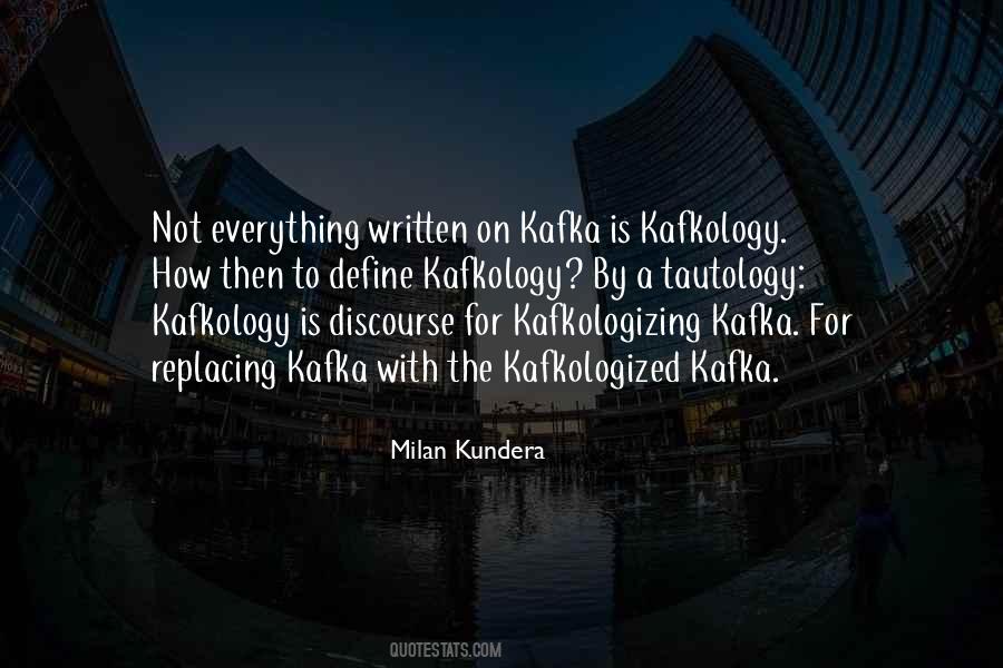 Kundera Quotes #125989