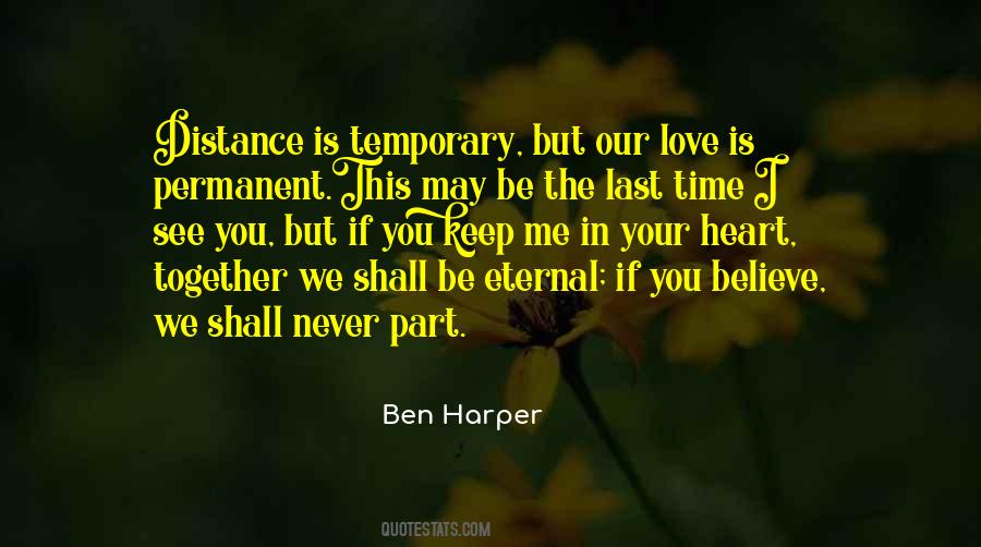 Quotes About Temporary Love #1654171