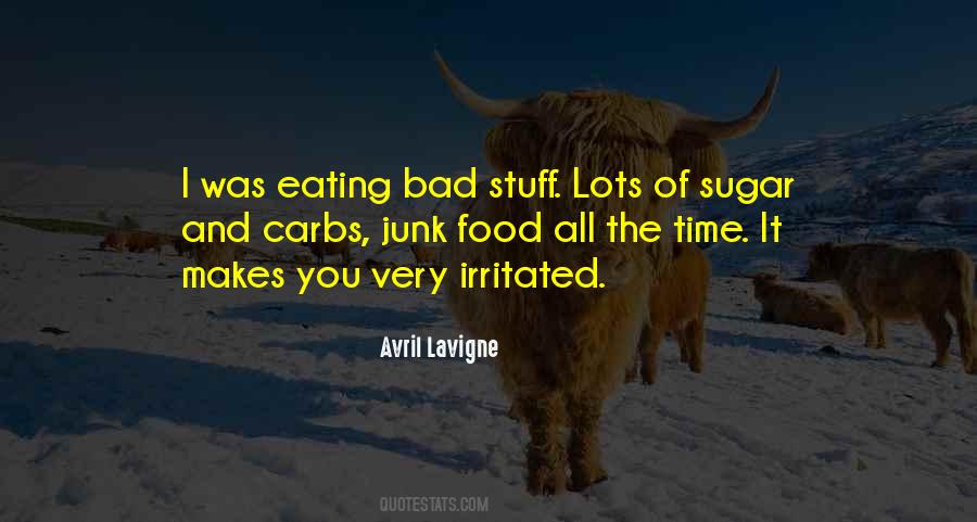 Quotes About Eating Junk Food #228490