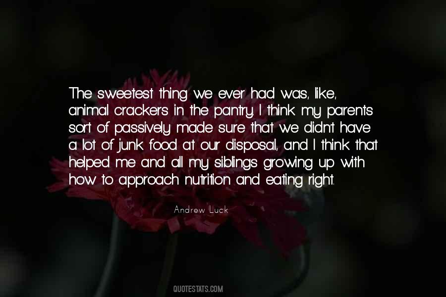 Quotes About Eating Junk Food #787979