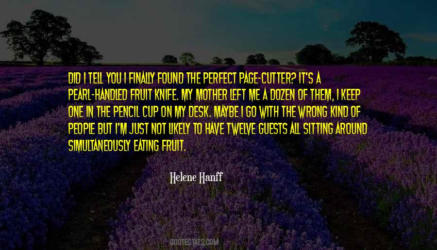 Quotes About Eating Fruit #824857