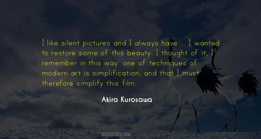 Kurosawa Quotes #1663163