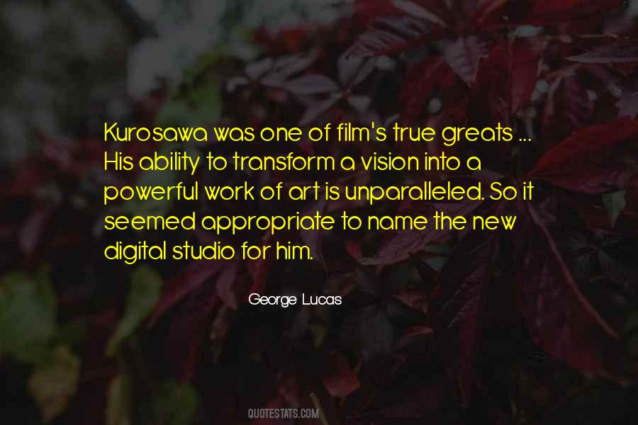 Kurosawa Quotes #986565