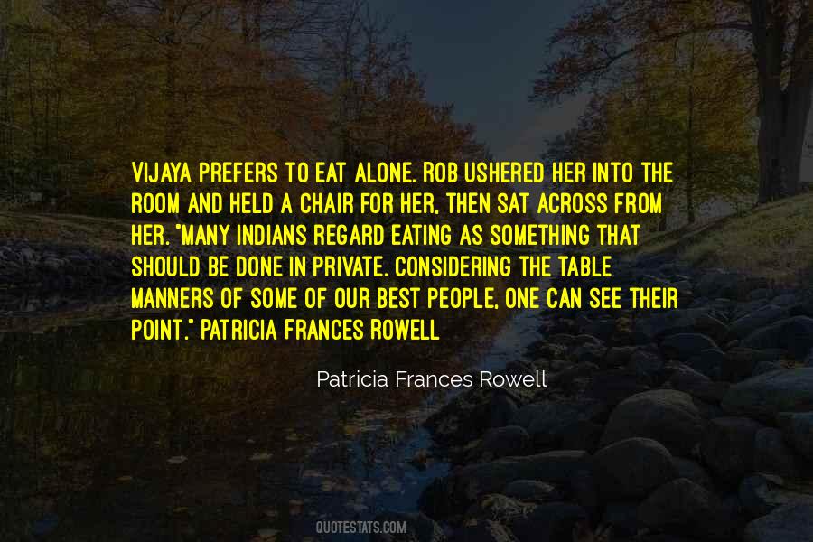 Quotes About Eating At The Table #832172