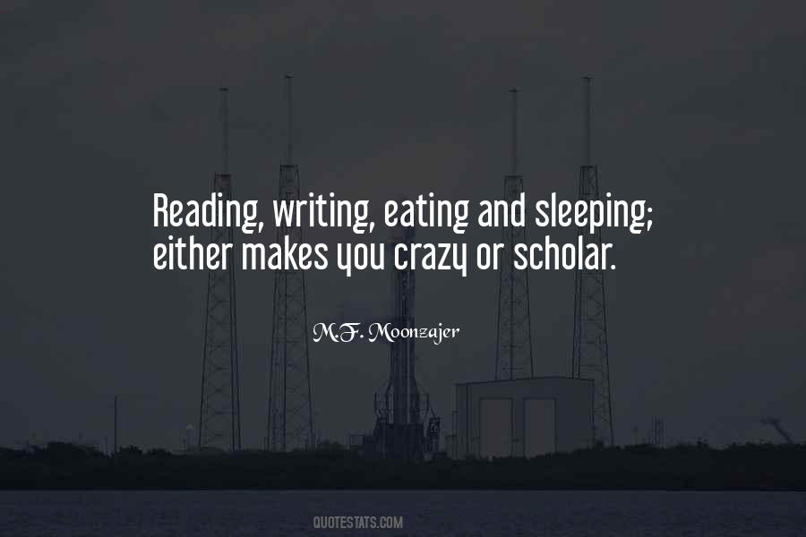 Quotes About Eating And Reading #1110062