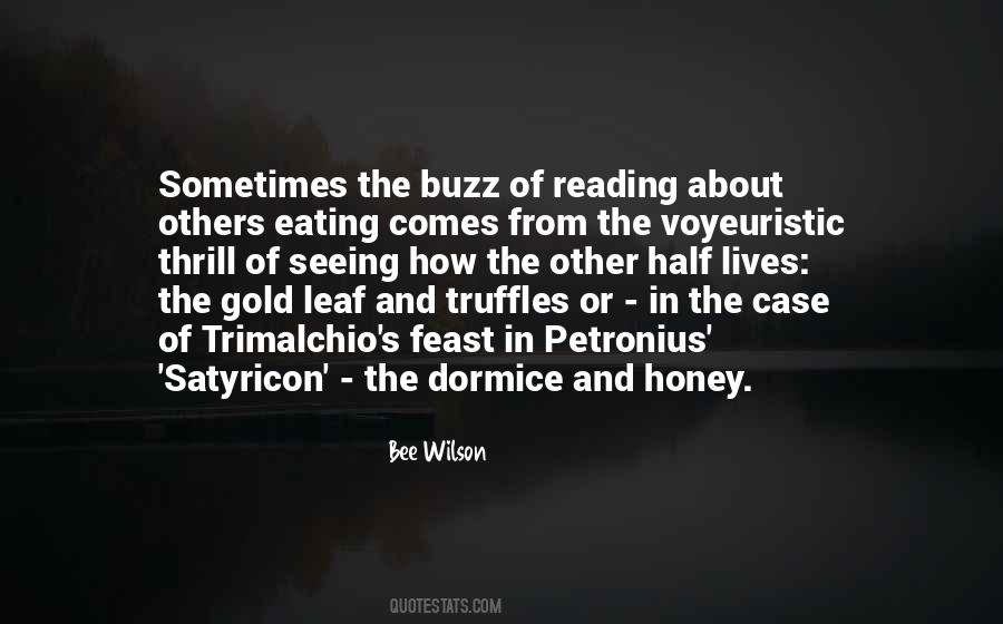 Quotes About Eating And Reading #413438