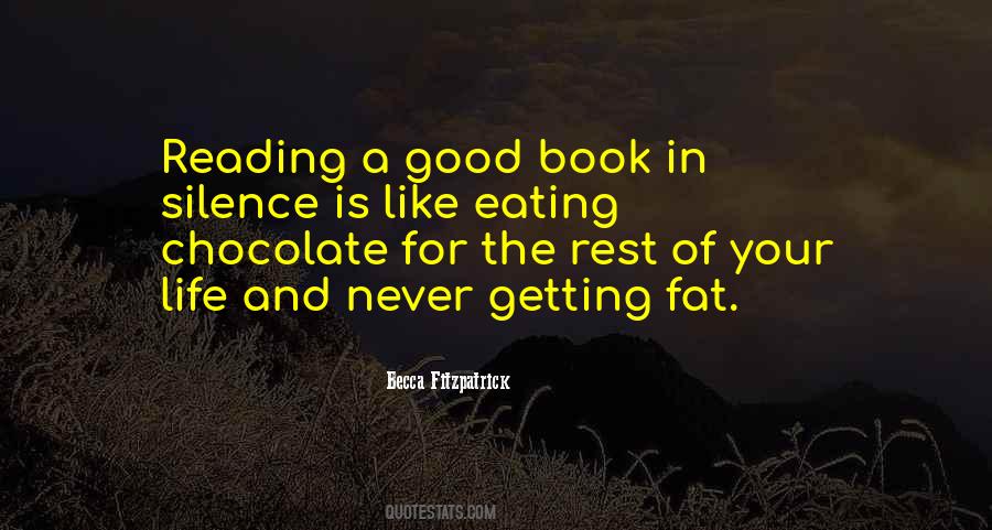 Quotes About Eating And Reading #465909